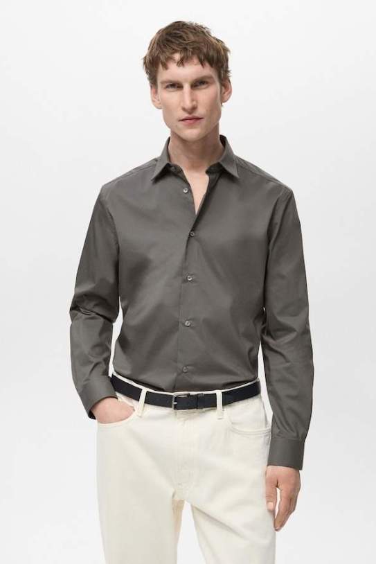 Camisa de Mànec|Mango