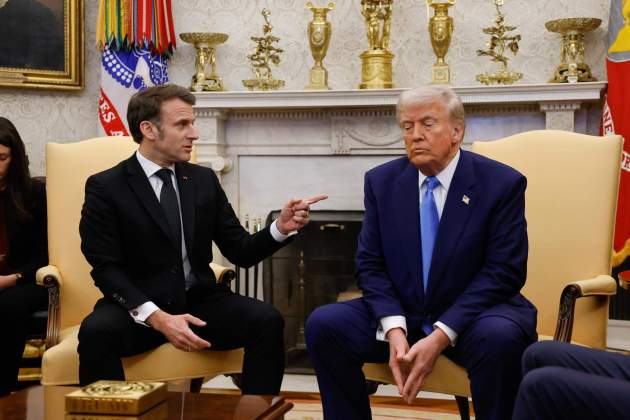 macron trump efe