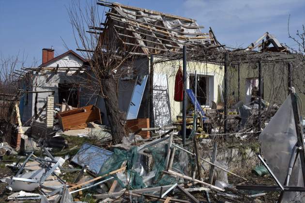 casa destrossada ucraina ep