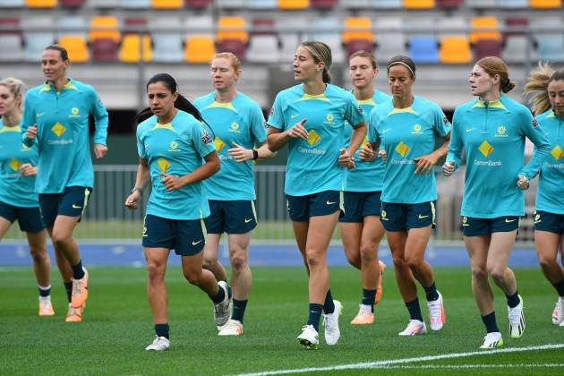 Entrenamiento Australia femenina / Foto: Europa Press