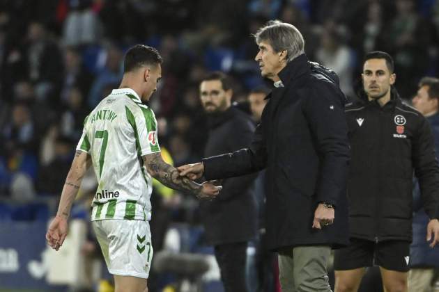 Antony expulsado Betis Getafe Pellegrini / Foto: EFE