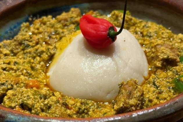 Estofat d'egusi / Foto: Un Delicioso Mundo