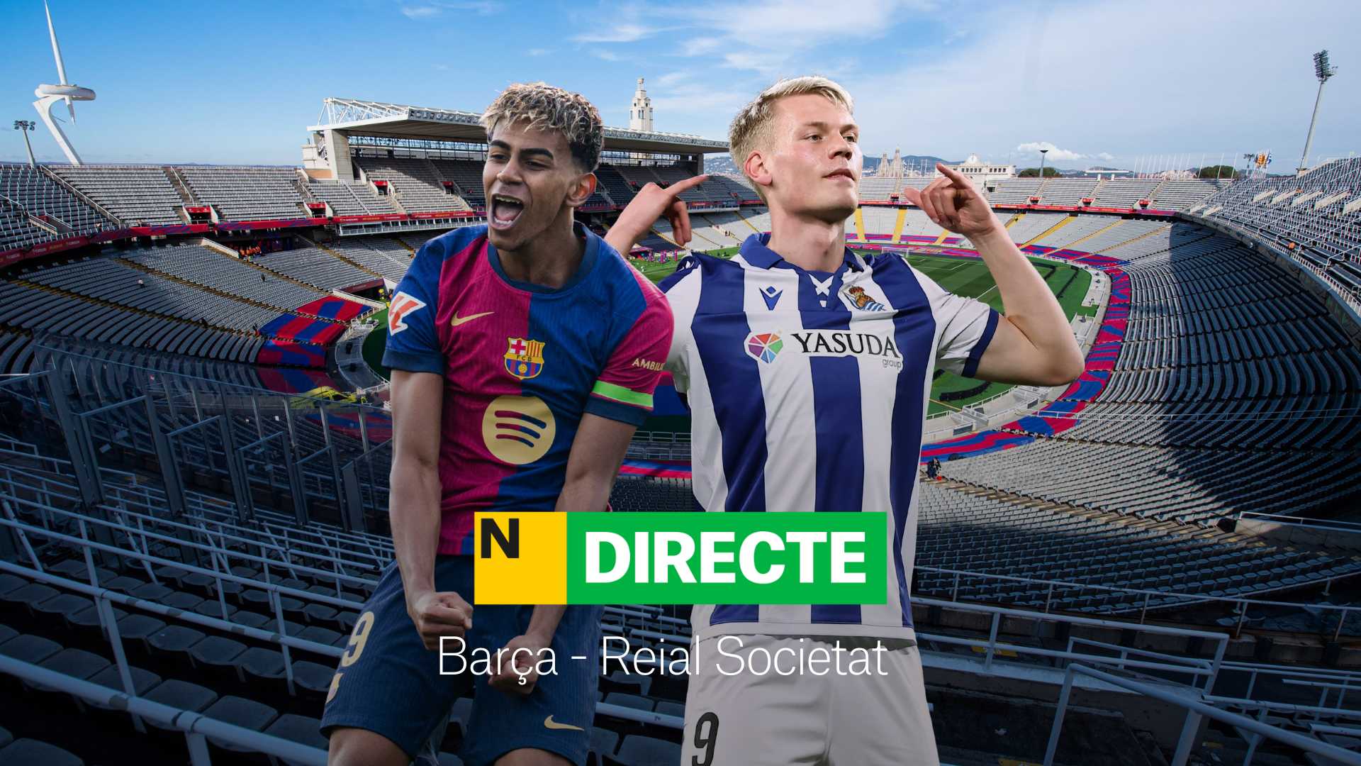 Barça - Real Sociedad hoy de LaLiga EA Sports, DIRECTO | Resultado, resumen y goles