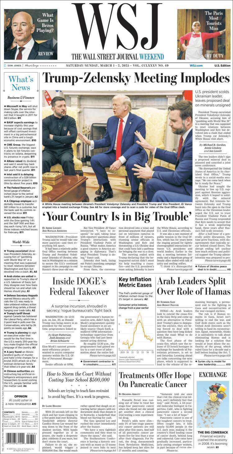 'Wall Street Journal Weekend'