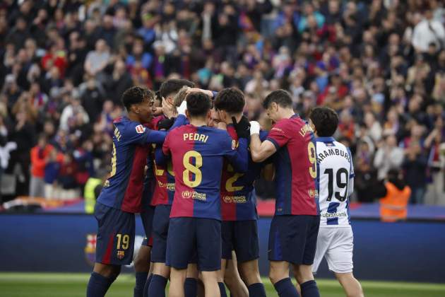 Barça Real Sociedad celebración EFE