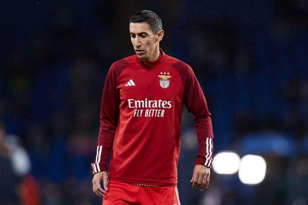 EuropaPress 5563668 angel di maria of sl benfica looks on prior the uefa champions league match