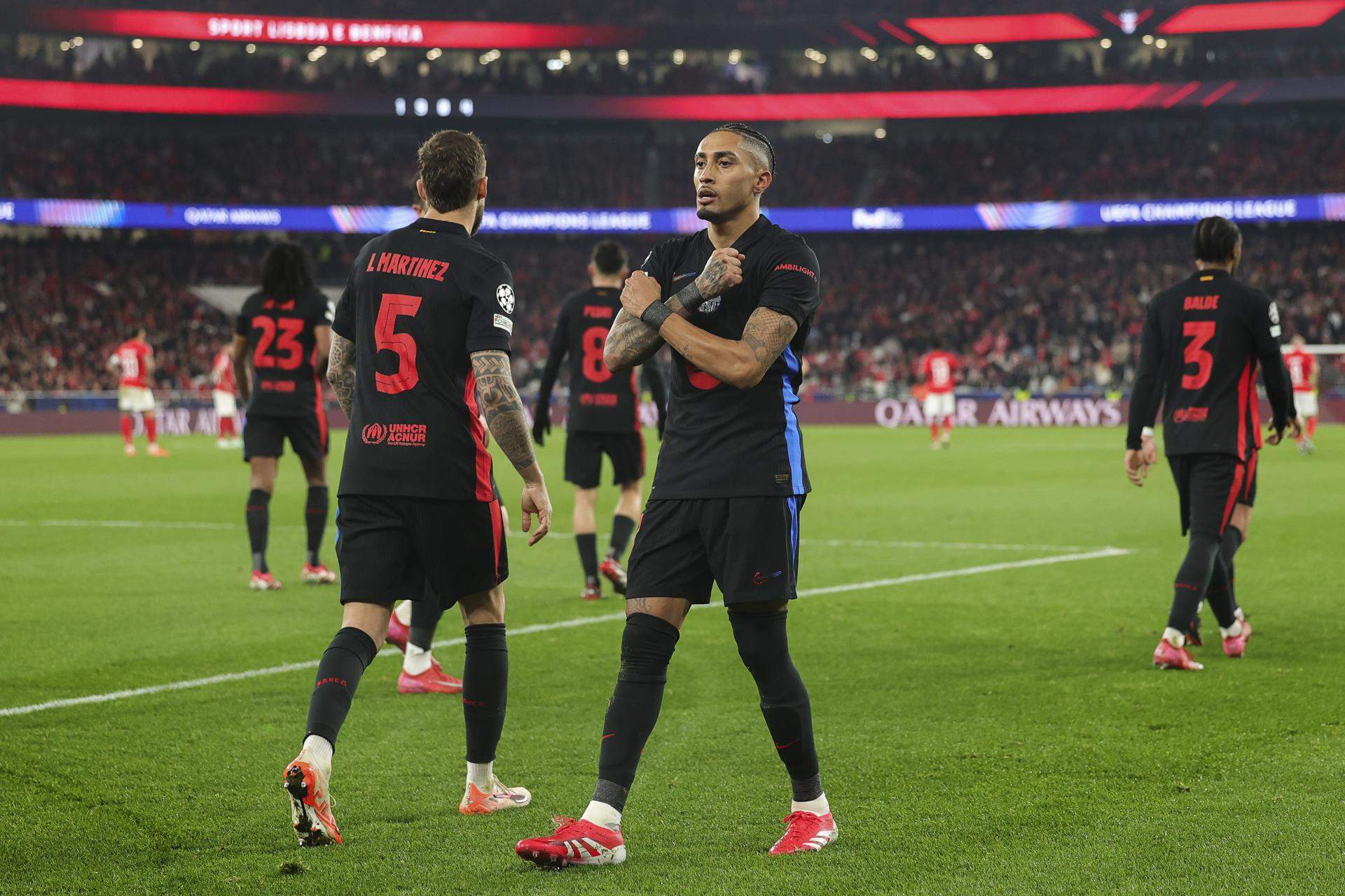 Un Barça heroic aconsegueix una victòria d'or contra el Benfica (0-1) i s'apropa als quarts de la Champions