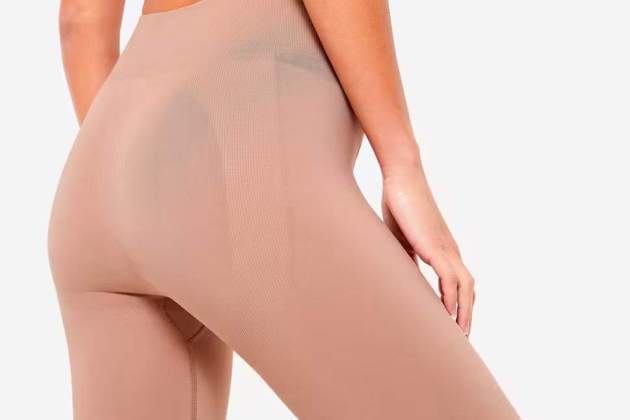 Leggings mujer sin costuras efecto push up DOMYOS1