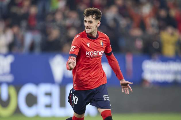 Aimar Oroz gol Osasuna Europa Press