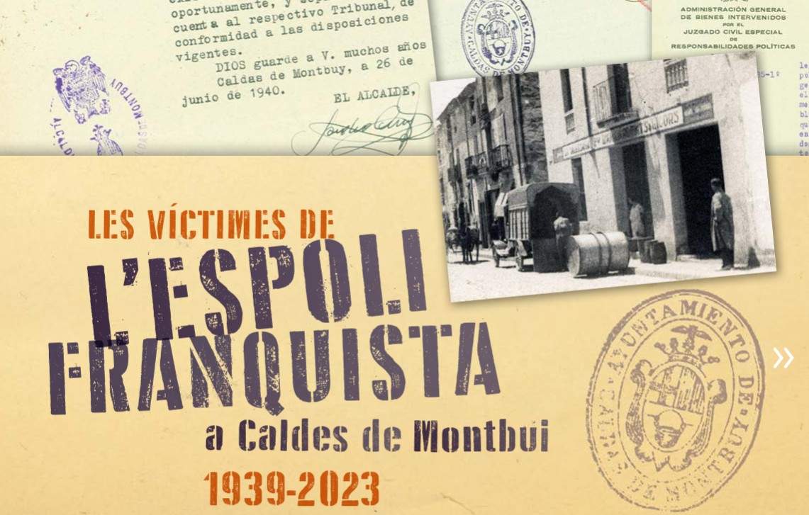 El Ayuntamiento de Caldes de Montbui ultima una demanda al Estado por el espolio franquista al municipio