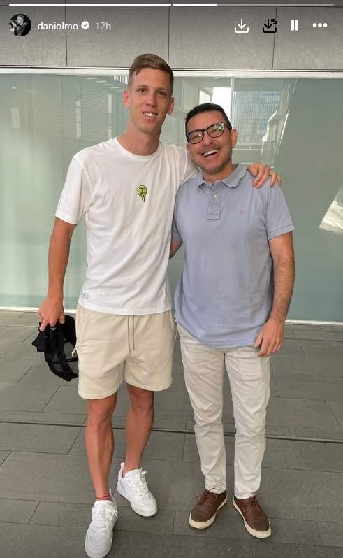 Dani Olmo y Carles Miñarro IG