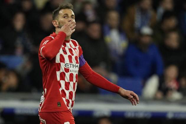 Stuani gol Girona Espanyol / Foto: EFE