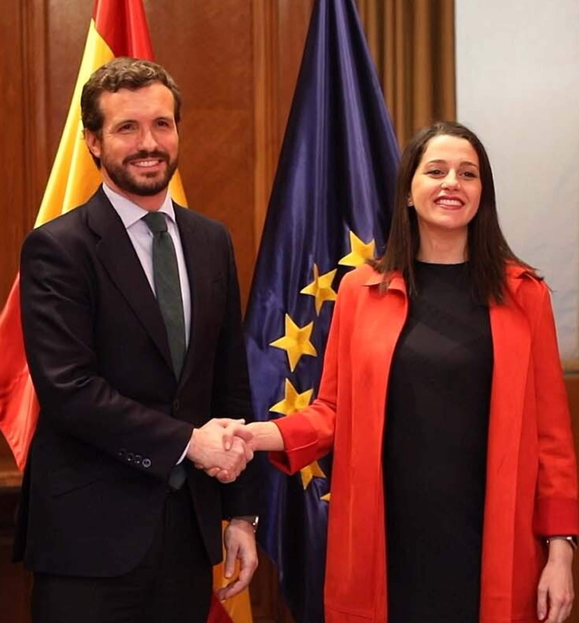 Arrimadas descartó integrar Ciudadanos en el PP y convertirse en la segunda de Casado