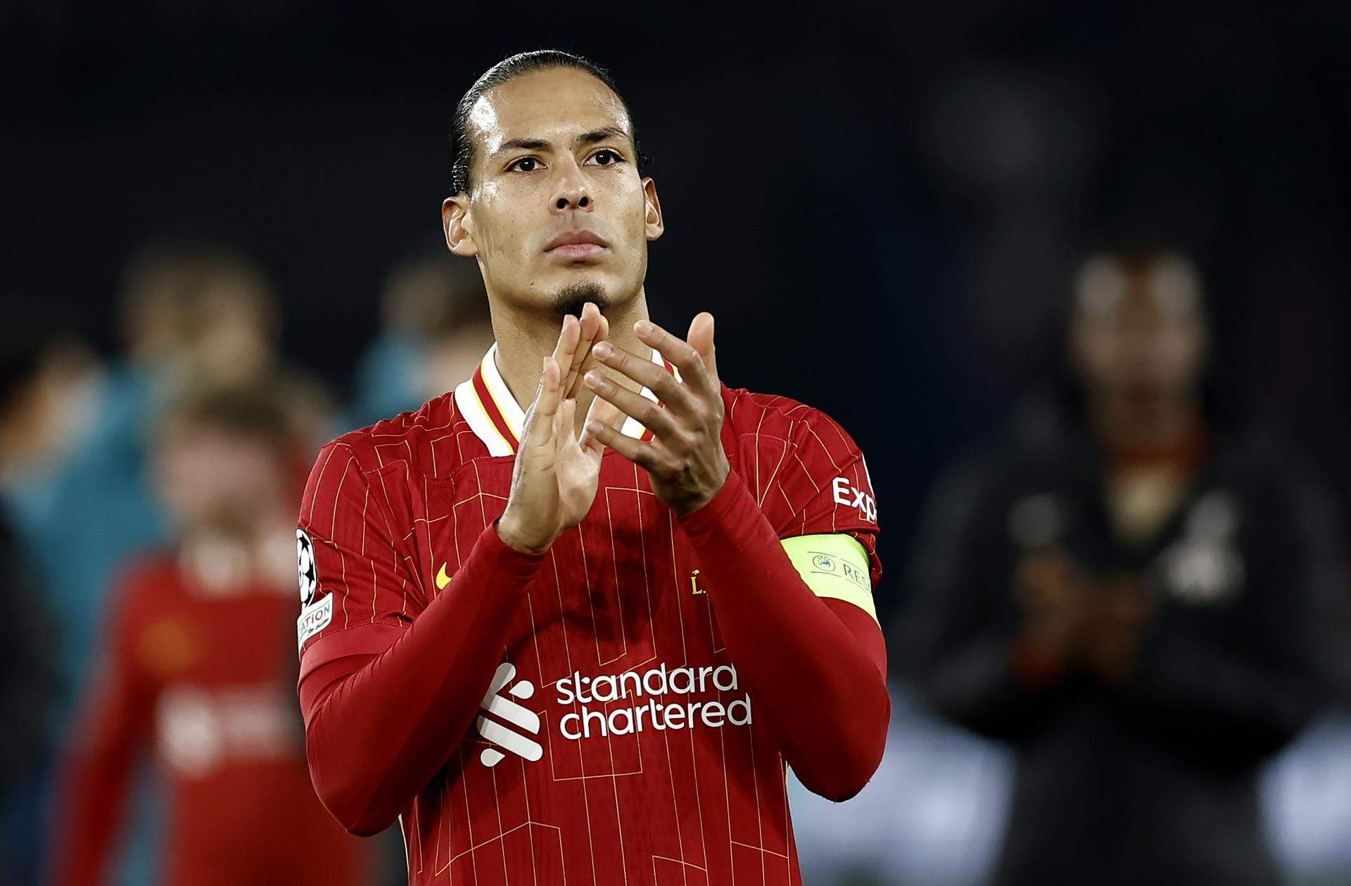 Virgil Van Dijk, de leyenda del Liverpool a traidor tras ser eliminado contra el PSG