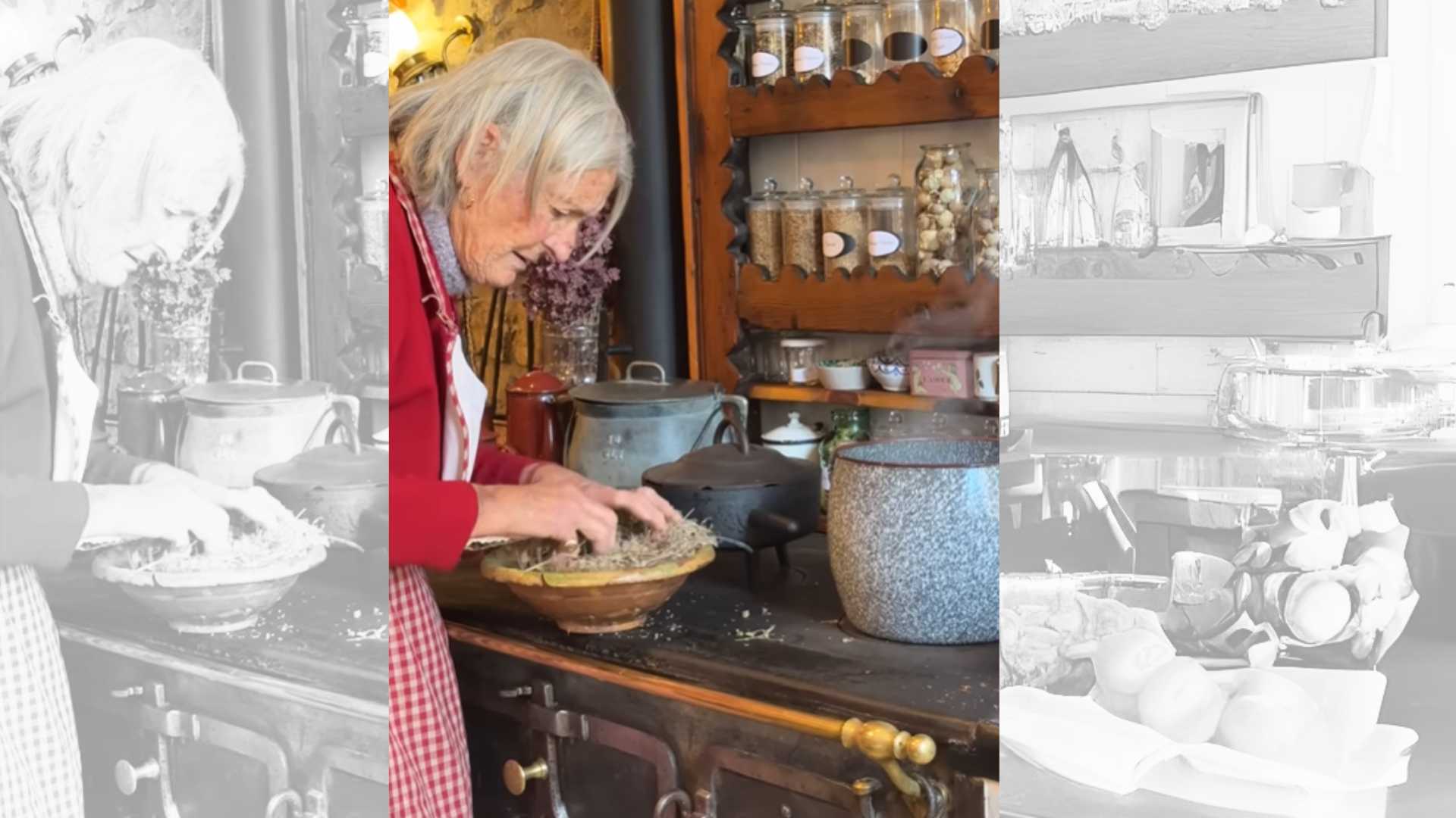 La sopa de tomillo cocinada por una abuela catalana que se ha hecho viral y ha llegado a los Estados Unidos