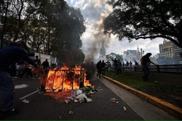 protesta argentina jubilats - AFP