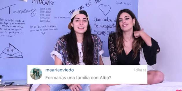 Dulceida y Alba YouTube el año 2015