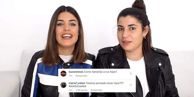 Dulceida y Alba YouTube el año 2017