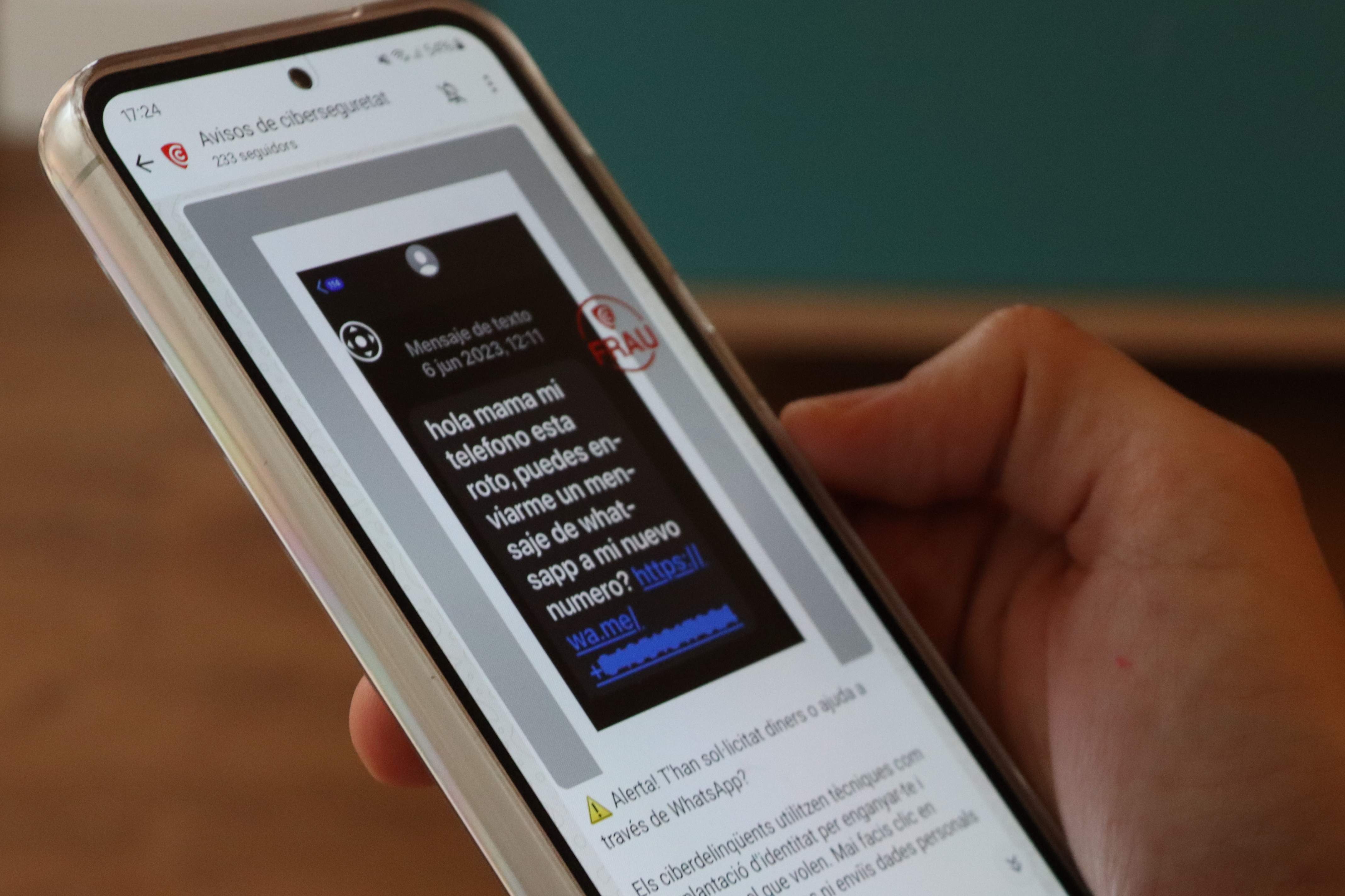 Informació contra els ciberatacs: un canal de WhatsApp permet rebre alertes i avisos d’estafes i fraus