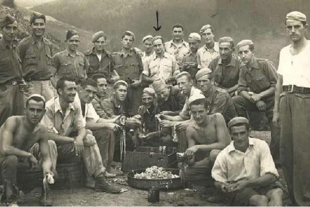 Batalló Disciplinari de Soldats Treballadors. Pirineu de Navarra. Font: Orreaga Fundazioa (1)