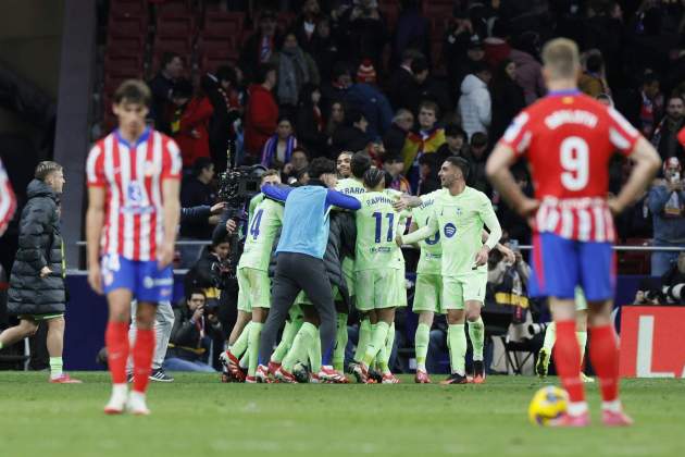 Atlético de Madrid Barça / Foto: EFE