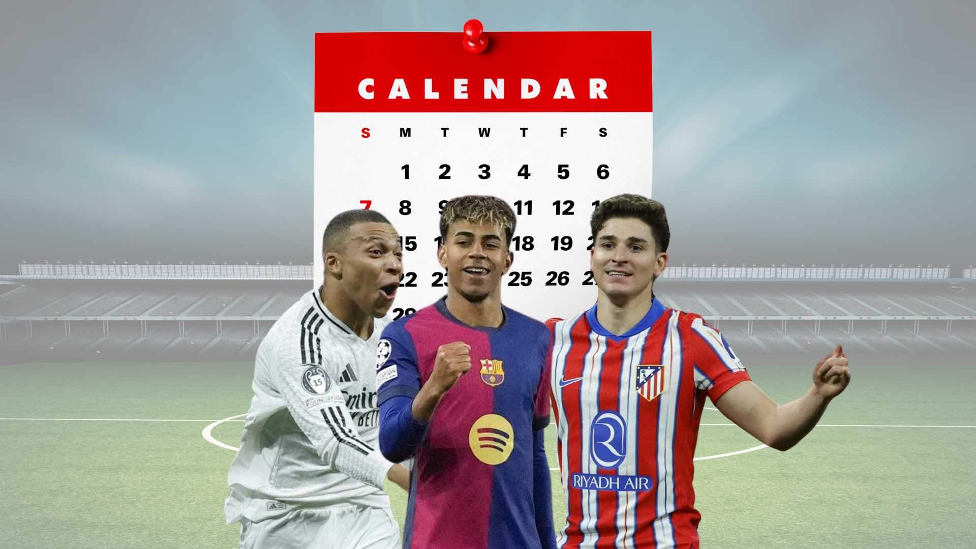 El Barça, con el calendario más complicado que el Real Madrid y el Atlético en la Liga