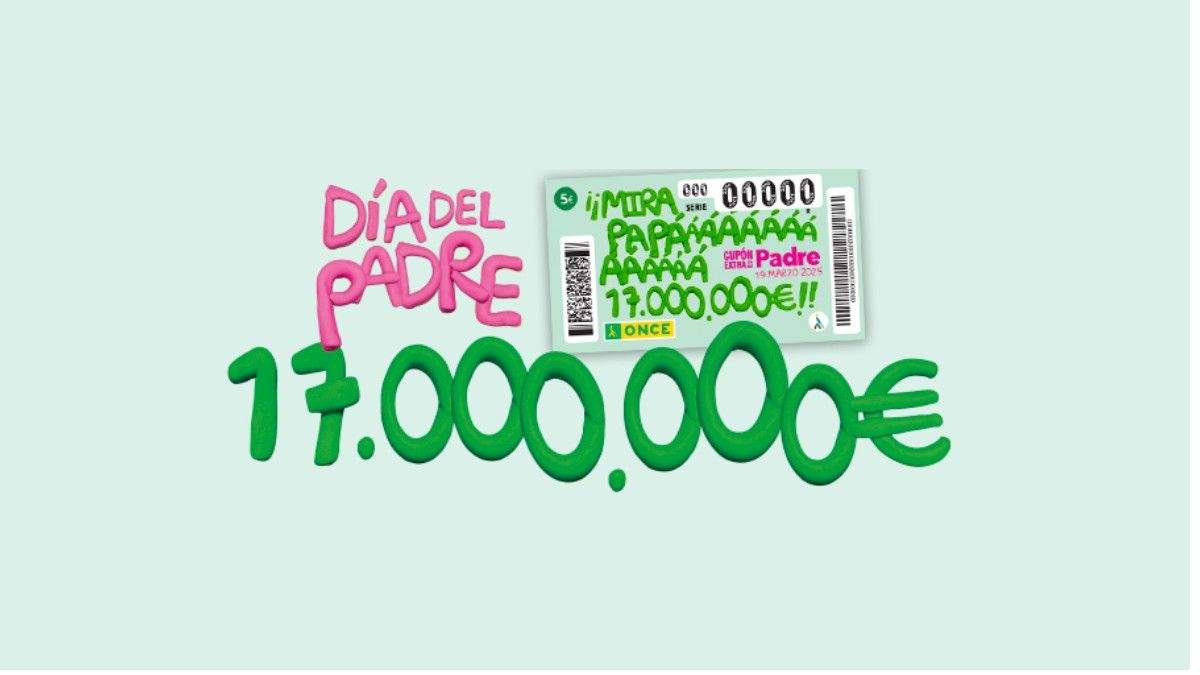 Sorteo Extra Día del Padre de la ONCE 2025: horario, cuándo es y lista de premios