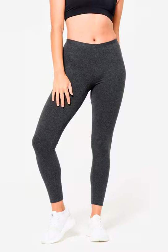 Leggings Fitnes de dona tall|cort slim DOMYOS1