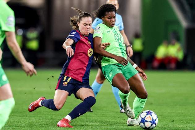 Ewa Pajor Wolfburgo Barça femenino / Foto: EFE