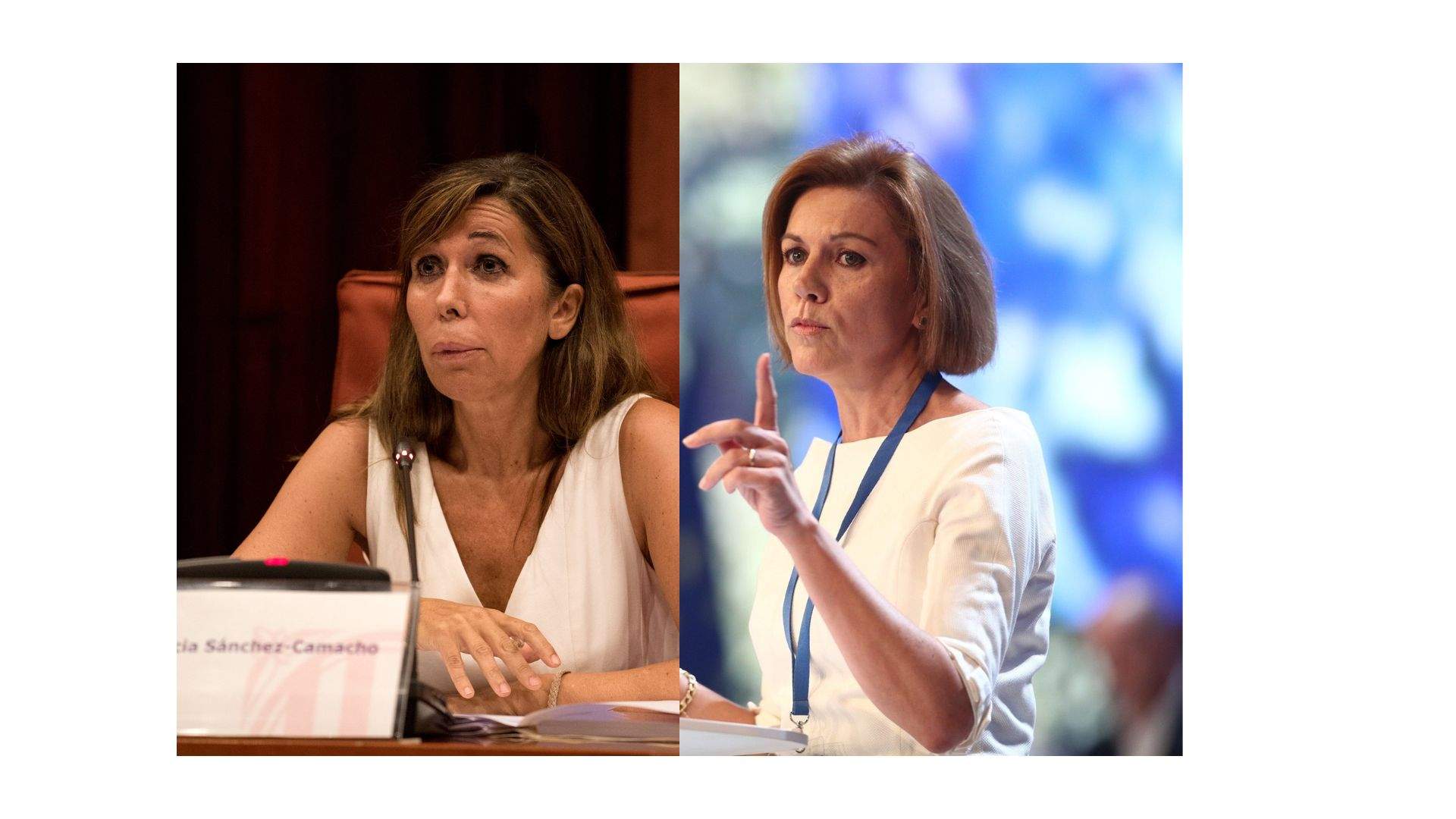 Cospedal i Sánchez-Camacho compareixen al Congrés per la guerra bruta del PP a l'independentisme