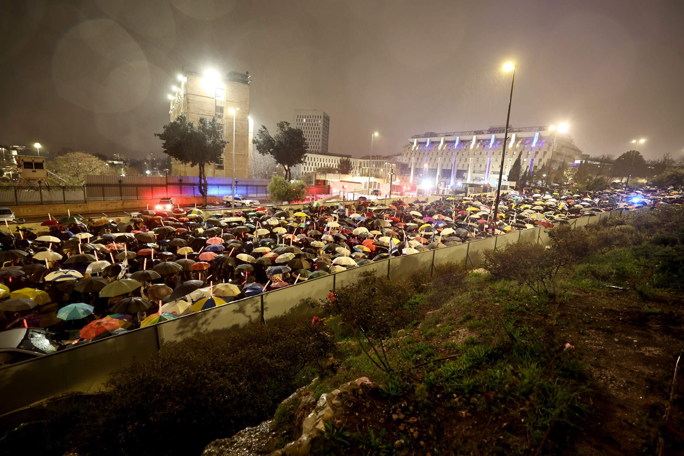 Manifestantes contra Netanyah (Efe)