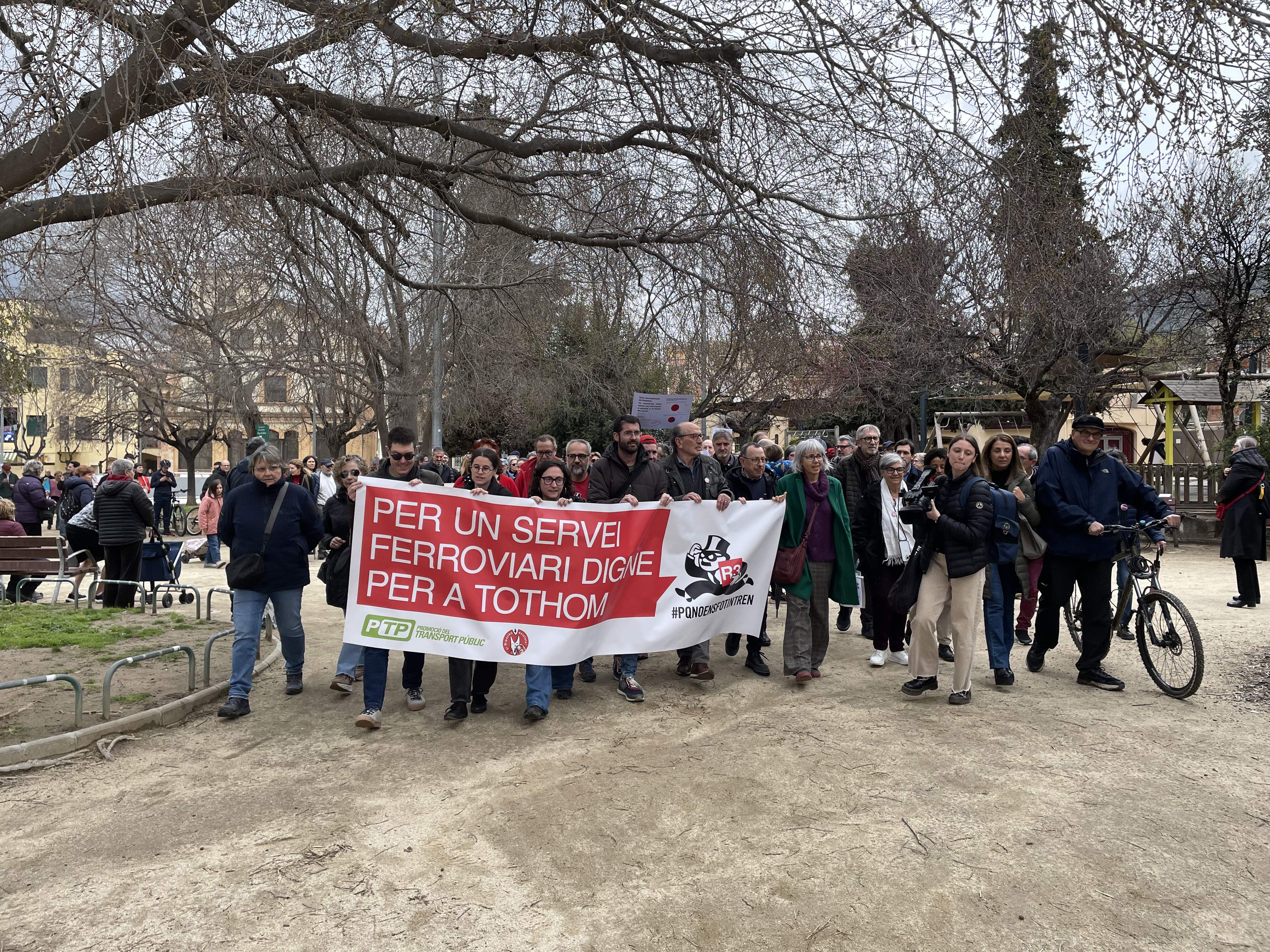 Protestas en la Garriga