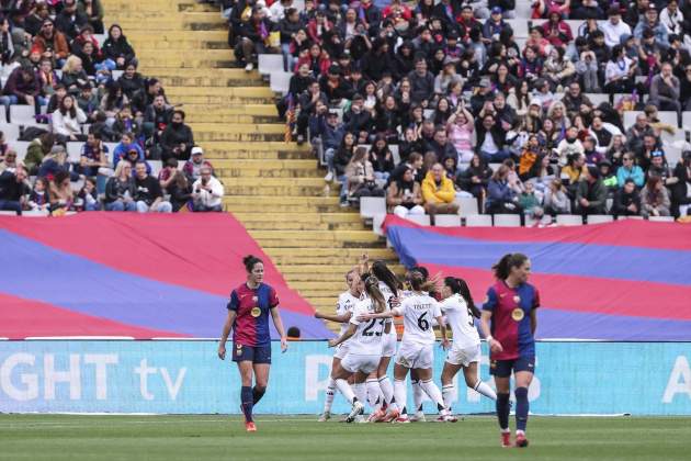 Barça Madrid celebracion Europa Prss