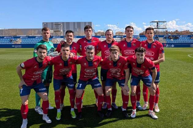 Olot once inicial / Foto: @UEO1921