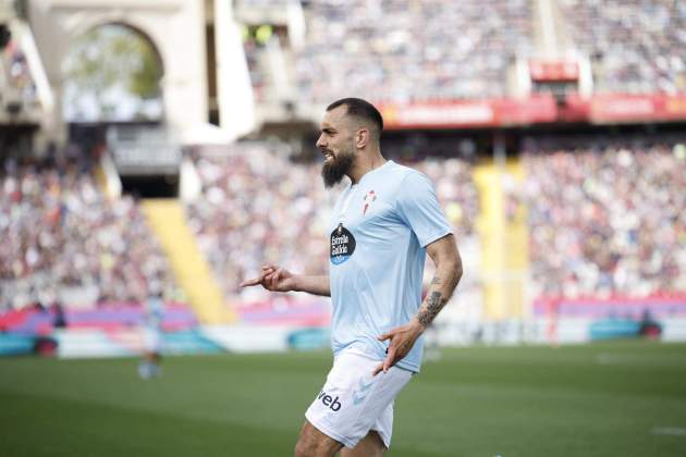 Borja Iglesias hat trick / Foto: EFE Borja Iglesias hat trick / Foto: EFE