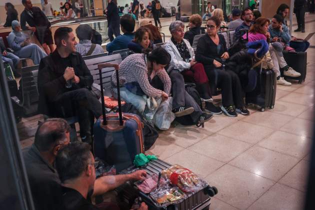 Estación de Sants. Apagón. Foto; Miquel Muñoz Estación de Sants. Apagón. Foto; Miquel Muñoz