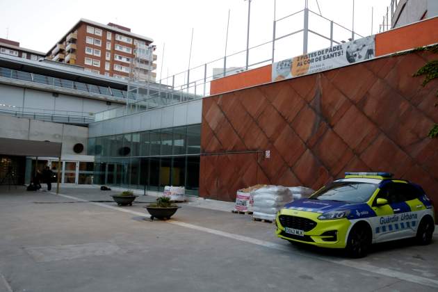 Pavelló de l'Espanya Industrial habilitat per l'apagada / ACN Pavelló de l'Espanya Industrial habilitat per l'apagada / ACN