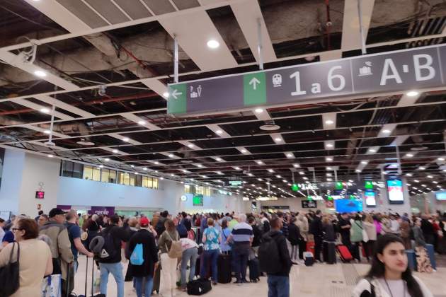 Estación de Sants / Foto: Nura Portella Estación de Sants / Foto: Nura Portella