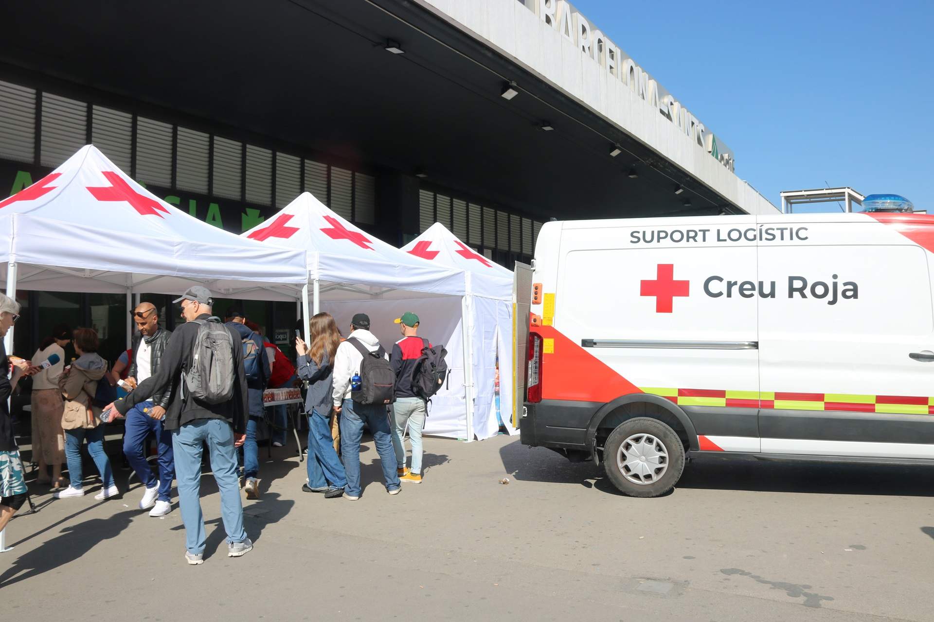 Cruz Roja, estación de Sants Cruz Roja, estación de Sants