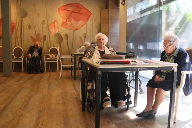 Residencia de personas mayores Can Regàs de Girona, el día siguiente de la apagón / ACN Residencia de personas mayores Can Regàs de Girona, el día siguiente de la apagón / ACN