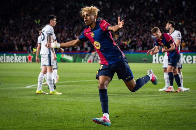 Lamine Yamal Barça gol Inter / Foto: Europa Press Lamine Yamal Barça gol Inter / Foto: Europa Press