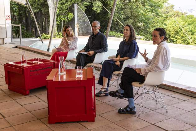 Roda premsa 50 aniversari Fundació Joan Miró / Foto: Carlos Baglietto Roda premsa 50 aniversari Fundació Joan Miró / Foto: Carlos Baglietto