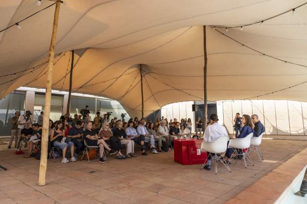Roda premsa 50 aniversari Fundació Joan Miró / Foto: Carlos Baglietto Roda premsa 50 aniversari Fundació Joan Miró / Foto: Carlos Baglietto