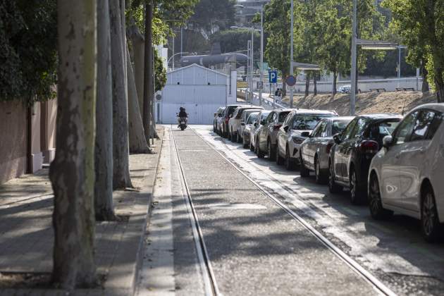20250619 cocheras tranvía azul AVENIDA TIBIDABO / Foto: Montse Giralt 20250619 cocheras tranvía azul AVENIDA TIBIDABO / Foto: Montse Giralt