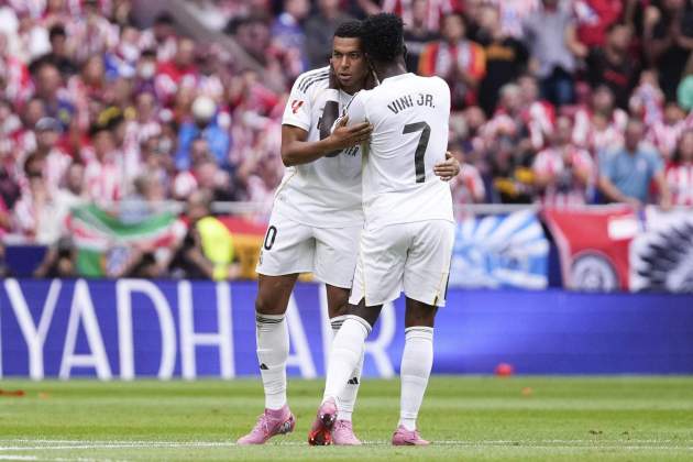 Mbappé Vinicius gol Real Madrid Atlético de Madrid Mbappé Vinicius gol Real Madrid Atlético de Madrid