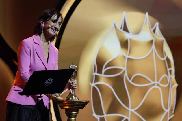 Sílvia Munt recull Gaudí d'Honor 2026 / EFE/Toni Albir Sílvia Munt recull Gaudí d'Honor 2026 / EFE/Toni Albir