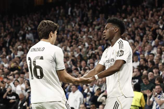 Gol Real Madrid Benfica Tchouaméni EFE Gol Real Madrid Benfica Tchouaméni EFE