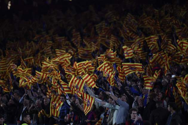 Afición Barça Camp Nou / Foto: EFE Afición Barça Camp Nou / Foto: EFE