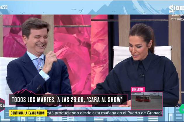 Tensió entre Marc Giró i Núria Roca / Atresplayer Tensió entre Marc Giró i Núria Roca / Atresplayer