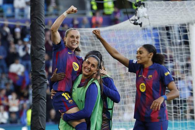 Ewa Pajor Barça Lyon / Foto: EFE Ewa Pajor Barça Lyon / Foto: EFE